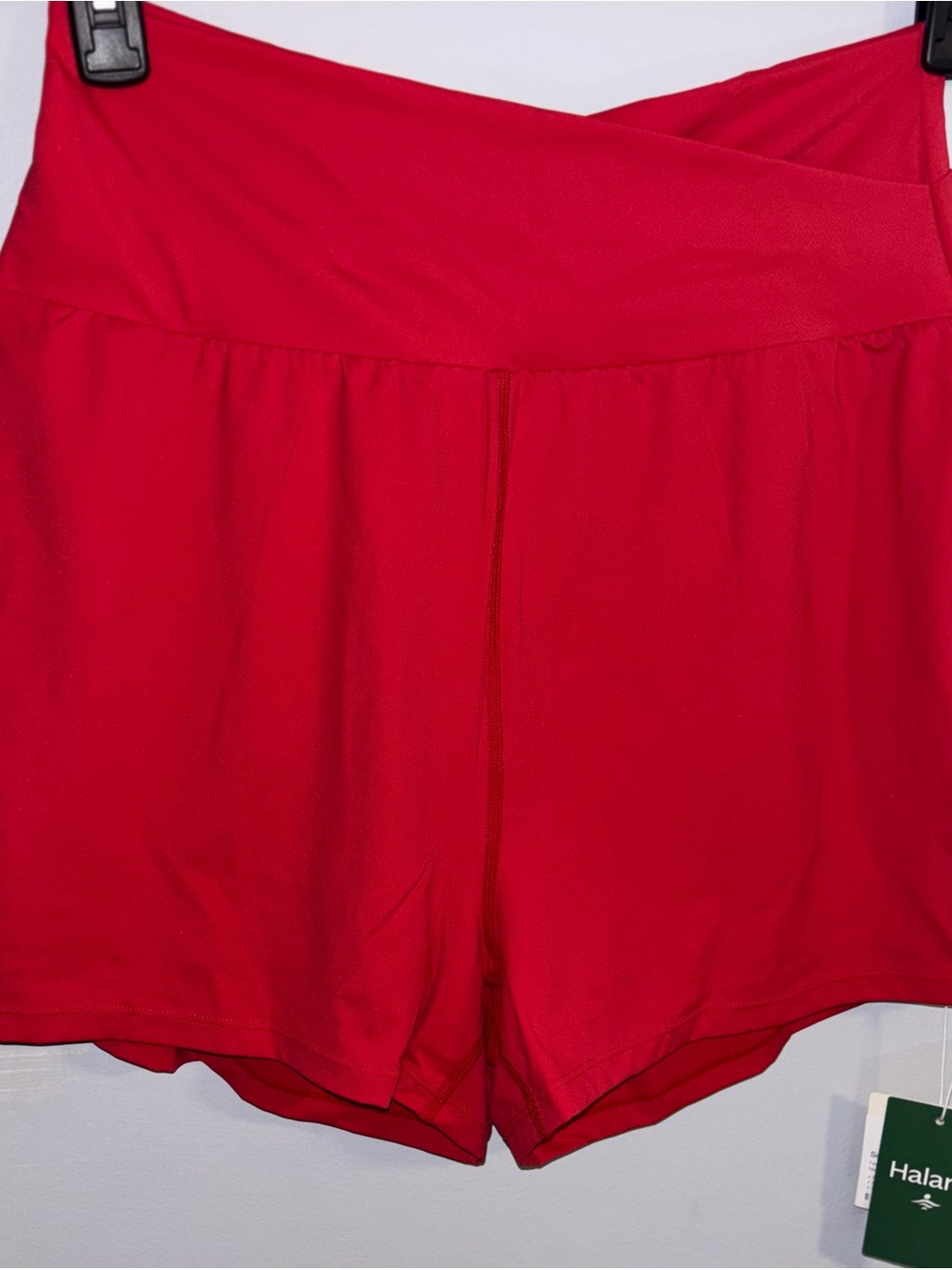 HALARA Red Athletic Skort Shorts